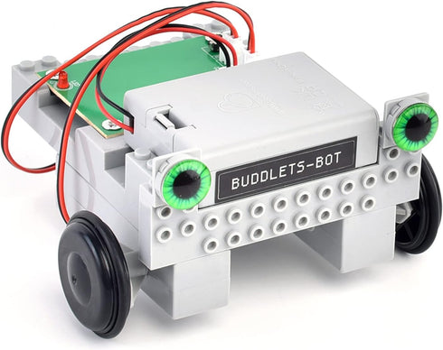 Buddlets-Bot Robot Toy Kit for Kids Ages 8-12 - STEM Coding Robotic Toy Car for Beginners - Engineering DIY Building Kit with Voice, Coding & App ...