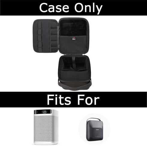 Mchoi Projector Case Fits for XGIMI MoGo 2 Mini Portable Projector, Shockproof Waterproof Portable Projector Travel Protective Case, Black, Case O...
