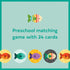 Petit Collage Matching Game Gone Fishing...