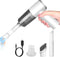 Cordless Handheld Vacuum Cleaner, High Power Rechargeable Mini Portable Vacuum for Home, Office and Car Cleaning (White)...