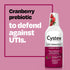 Cystex Urinary Tract Infection Support, Cranberry Prebiotic Supplement for UTI Protection & Urinary Health Maintenance, D-Mannose & Vitamin C, 7.6...