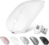 Bluetooth Wireless Mouse for MacBook Air Mac Pro Laptop Computer iPad Pad PC Optical Rechargeable Silent Mouse with Dual Mode Switch Mouse Bluetoo...