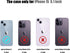 Nvollnoe Compatible with iPhone 15 Case with Card Holder Heavy Duty Protective Dual Layer Shockproof Hidden Card Slot Slim Wallet Phone Cover for ...
