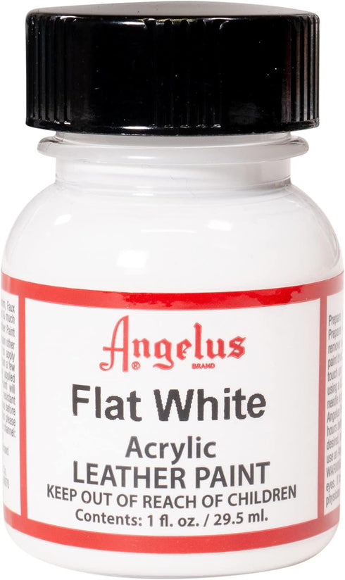 Angelus Flat White Acrylic Leather Paint 1oz...