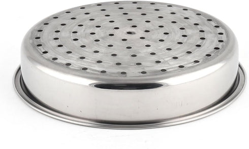 uxcell Stainless Steel Round Shaped Hole Cookware Food Cooking Steamer Rack 21cm Dia...