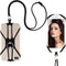 Universal Phone Lanyard, Cell Phone Lanyard Neck Strap 2 in-1 Phone Strap with Finger Ring Holder Compatible with Most Smartphones (Black)......