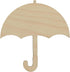 Essentials By Leisure Arts Arts Flat Wood Shape 24pc Umbrella...