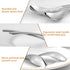 Soup Spoons, 6 Pieces Cereal Spoon, 6.7 Inch Table Spoons Silverware Thickened Stainless Steel, Kitchen Spoon Set of 6 for Soup, Silver, Dishwashe...