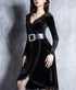 Belts for Women with Big Rhinestone Square Buckle -Wide Elastic Waist Dressy Strentch Waistbands Belt...