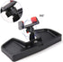 CheroCar Cellphone Multi-Mount Phone Bracket Holder Kit with Storage Box for Jeep Renegade 2015 2016 2017 2018 2019 2020 2021 2022 2023 2024 2025 ...