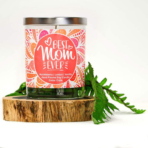 Best Mom Ever - Candles Gifts for Mom, Women, Girlfriend, Grandma, Best Friend Candle, Gift for Sister, Aunt, Funny Birthday Candles Gifts for Mot...