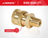 YAMATIC Pressure Washer Fitting, 1/4" Male Npt To 1/4" Socket, 1/4 inch Quick Connect Coupler, 5000 PSI Pressure Washer Coupler 2Pcs...