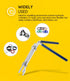 3 Pack Hydraulic Seal Installation Tools, Hydraulic Cylinder Piston Repair Seal Kit, U-Cup Rod Seal Installation Tool Kits Upgraded Seal Twistor I...