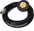 UAYESOK Mini NMO Mount Magnetic Base W/5M Low Loss Coax Cable for NMO Mobile Antennas...