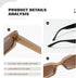 Sunglasses womens trendy Men Square Multicolor Shades...