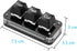 SinLoon Mini 3-Key Cut Copy Paste Keyboard Programmable Keypads with LED Light Mechanical Hot Swap Macro Keyboard for Working and Gaming...