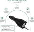 Surface Car Charger with USB Charging Port, Total 42W 12V 2.58A Power Supply, Compatible for Microsoft Surface Pro7 + Plus Pro6 Pro5~3 Surface Go ...
