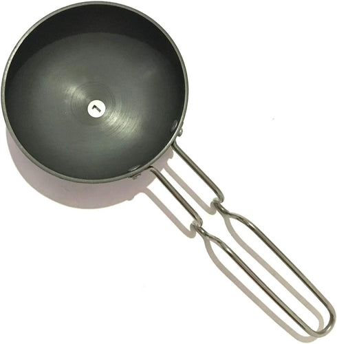 SHRIYA Tadka Pan Mini Fry Pan Spice Heating Aluminium Tadka Dal Large for saag dal kadhi dhokla Vaghariya Mini Wok...