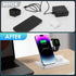 Wireless Charger, 3 in 1 Charging Station for Multi Devices, Charging Stand Dock for iPhone 8-16 Series, Apple Watch, AirPods Pro 3 2 with Adapter...