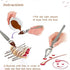 2 Pieces Precision Cooking Drawing Decoration Spoon Sauce Painting Spoon Chocolate Drawing Spoon Decorative Plate Coffee Cake Dessert for Cooking ...