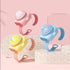 Portable Children's watch fan with Star Projection Watch Fan Handheld Wristband Leafless Fan - Blue...