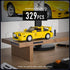 Mould King Initial D Car RX-7 Mazda Model Car Building Blocks with Display Case, 27016 Model Car Kits Speed Champion Car Building Sets, Sports Rac...