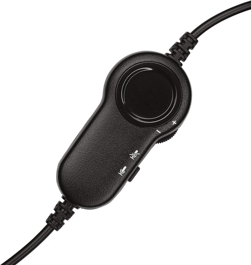 Logitech Headset H151 Wired Headset with Mic, Analog Stereo Headphones with Rotating Noise-Cancelling Microphone, 3.5 mm Audio Jack, in-Line Contr...