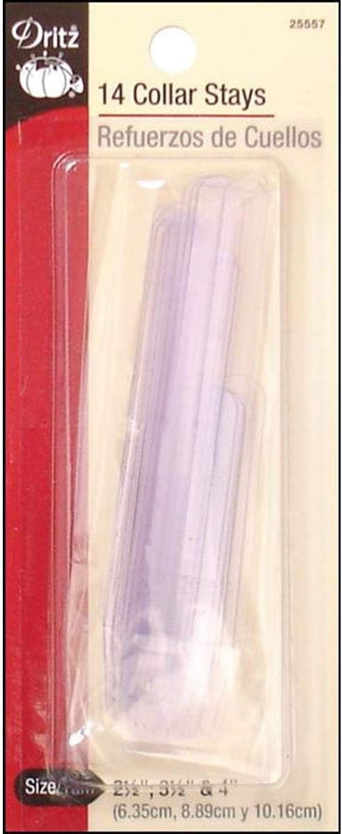 Dritz 25557 Collar Stays, Assorted Sizes (14-Count)...