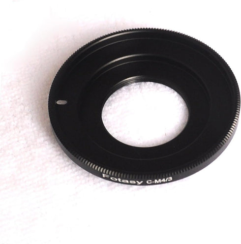 Fotasy 16mm Cine Lens to M43 Adapter, C Mount to MFT Adaptor, Compatible with Panasonic G7 G9 GF8 GH5 GX7 GX8 GX9 GX85 GX80 GX850 G90 G91 Olympus ...