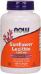 NOW Supplements, Sunflower Lecithin 1200 mg with Phosphatidyl Choline, 100 Softgels...