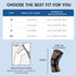 2-Pack Knee Compression Sleeves for Pain Relief & Support During Sports & Weightlifting - Non-Slip Braces for Men & Women, Perfect for ACL, Arthri...