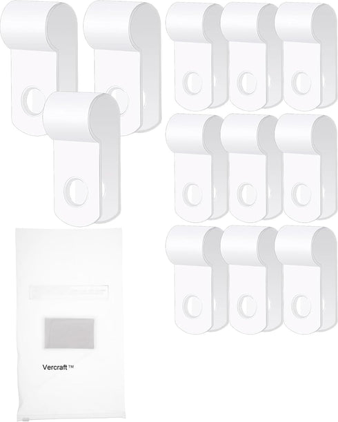 12 Pcs Dutch Oven Lid Protector Clips Replacement Plastic Clips for Stacking and Storage Plastic Bumpers for Display and Storage and Stacking of D...