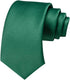 RBOCOTT Solid Color Polyester Tie Necktie for Men (8cm)...