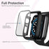 Pocoukate [12 Pack Case Compatible with Apple Watch Series 3 Series 2 38mm, with Tempered Glass Screen Protector Full Scratch-Resistant Protective...