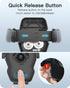 APPS2Car Car Phone Holder Mount Gooseneck Dashboard Windshield Suction Cup Phone Mount Anti-Shake Stabilizer Phone Car Cradle Compatible with All ...