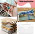 30PCS Clear Stamp and Die Storage Pockets Plastic Envelopes 5x7inch Dies Storage Bag with 60 Label Sticker Resealable Plastic Storage Pocket Dies ...
