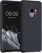 kwmobile Case Compatible with Samsung Galaxy S9 Case - TPU Silicone Phone Cover with Soft Finish - Black Matte...