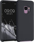 kwmobile Case Compatible with Samsung Galaxy S9 Case - TPU Silicone Phone Cover with Soft Finish - Black Matte...