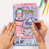 Fashion Angels Llama Shaker Compact Sketch Portfolio/Llama Sketch Book/Llama Coloring Book, Brown/a, 7.6 Ounce...