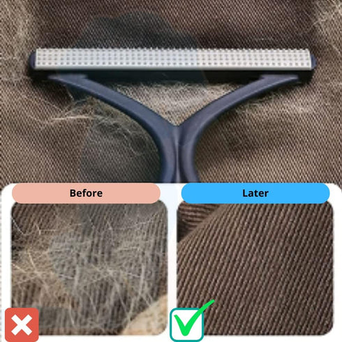 Pet Hair Remover Brush Set 3 Pack - Perfect for Removing Hair and Lint - Extra Gift for Your Pet Grooming!...