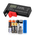 3PCS Digital LCD Battery Tester Checker Universal Battery Tester Monitor for AA AAA 1.5V 3.7V 1.2~4.8V 9V Batteries,Household Battery Life Level T...