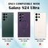 for Samsung Galaxy S24 Ultra 5G Magnetic Case, Luxury Metallic Paint Case with Full Camera Lens Protector for Women Girls Men TPU Bumper Shockproo...
