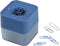 Magnetic Paper Clip Dispenser, Magnetic Paper Clips Organizer, 28mm, with 130 Paper Clip for School Home Office (Blue)...