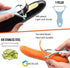 5 in 1 Mandoline Slicer for Kitchen, Vegetable Slicer Multi Blade Potato Chip, Veggie shredder, Vegetable Cutter, Julienne Shredder and peeler For...