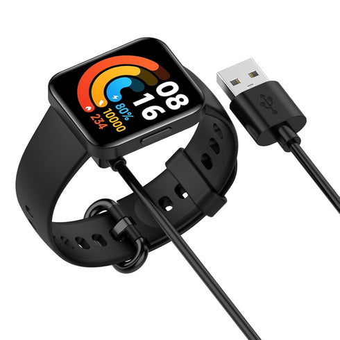 Compatible with Redmi Watch 3 Replacement USB Charging Stand Cable, USB Magnetic Charger Charging Cables SmartWatch Accessories(1m/3.3ft)......