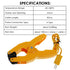 Temperature Clamp HVAC K-Type Thermocouple Thermometer Lead Probe Pipe Clamp Multimeter Sensor Fieldpiece Jaw Clip Plumbing Clamp...