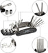 WOTOW Bike Repair Tool Kit - 16 in 1 Bicycle Multitool Portable Mountain Bike Tool Cycling Maintenance, Bike Hex Key Wrench & Bike Tube Patch Kit ...