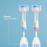 Triple Bristle Replacement Brush Head Refills | Innovative 3 Head Design | Compatible with Triple Bristle Brand Sonic Toothbrush | Color Changing ...