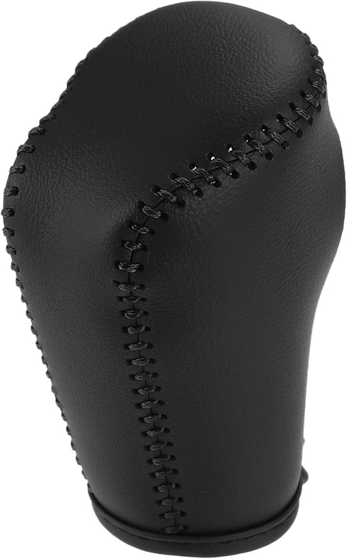 Car Gear Shifting Knob Cover Automatic Transmission Lever Trim for Mazda CX-5 2017-2022 Faux Leather Black...