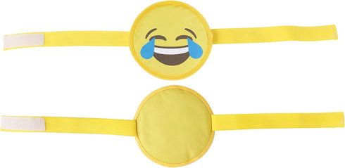 FOMI Kids Hot Cold Gel Ice Packs | 2 Pack | Multi-Use Fun Emoji Designed Wrap for Head, Eyes, Elbow, Wrist, Ankle, Knee | Pain Relief for Children...
